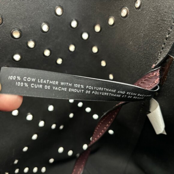 Marc Jacob purple leather tote bag - Picture 6 of 9